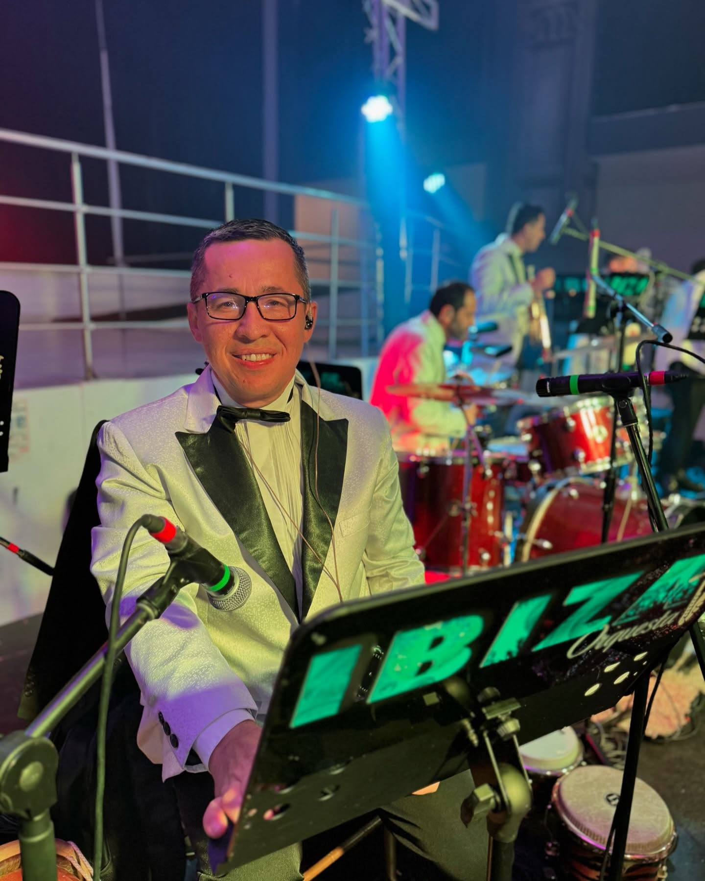 Ibiza Orquesta tocando en evento en Bogotá - orquesta en vivo